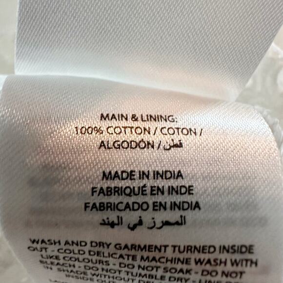 Significant Other Eleanor Eyelet Cut Out Backless Midi Dress Size US 4 Ivory - Picture 8 of 15